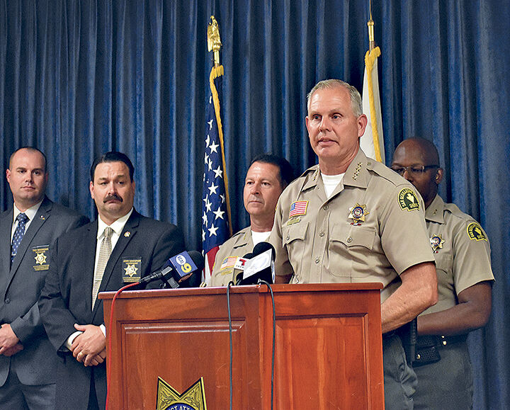 San Bernardino County Sheriff Shannon Dicus